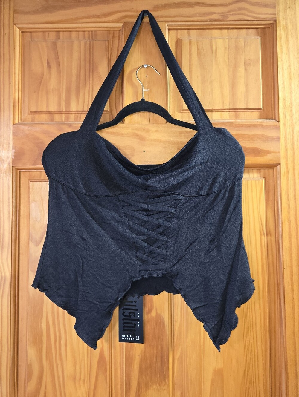 Killstar Dark Dahlia Halter Top XXL NWT